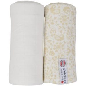 Lodger Swaddler Flower Tribe II scutece textile
