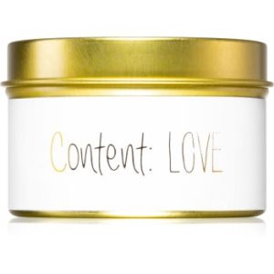 My Flame Fresh Cotton Content: Love lumânare parfumată în placă