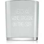 My Flame Fig's Delight Let´s Go Wine Tasting On The Sofa lumânare parfumată