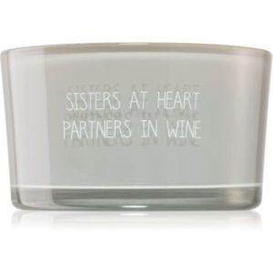My Flame Candle With Crystal Sisters At Heart, Partners In Wine lumânare parfumată