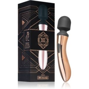 Rosy Gold Nouveau Curve Massager cap de masaj și vibrator