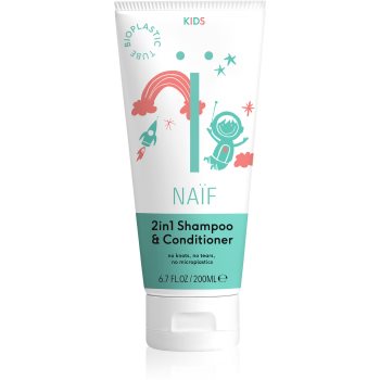 Naif Kids Shampoo & Conditioner sampon si balsam 2 in 1 pentru copii