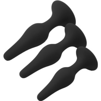 Dream Toys Fantasstic Anal Training Kit set de butt plug-uri black