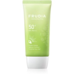 Frudia Sun Green Grape Sebum Control gel cu protectie solara hidratant pentru ten gras și mixt