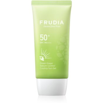 Frudia Sun Green Grape Sebum Control gel cu protectie solara hidratant pentru ten gras și mixt