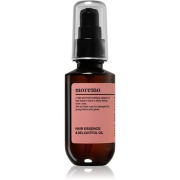 moremo Hair Essence Delightful Oil ulei ușor pentru varfuri deteriorate