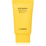 The Saem Eco Earth Light lichid protector ultra ușor SPF 50+