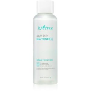 Isntree Clear Skin BHA Toner tonic bland de curatare pentru piele mixta spre grasa