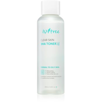 Isntree Clear Skin BHA Toner tonic bland de curatare pentru piele mixta spre grasa