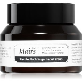 Klairs Gentle Black Sugar Facial Polish exfoliere si hidratare faciala