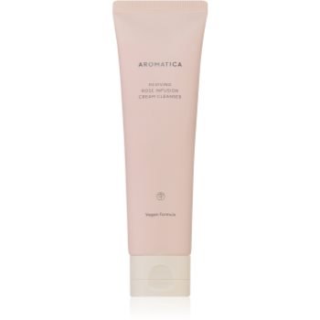 Aromatica Reviving Rose Infusion cremă demachiantă și purificatoare