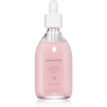 Aromatica Reviving Rose Infusion ser hidratant pentru stralucire