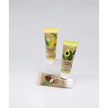 Skin79 Hair Repair Smoothie Banana masca profund reparatorie pentru par obosit fara stralucire