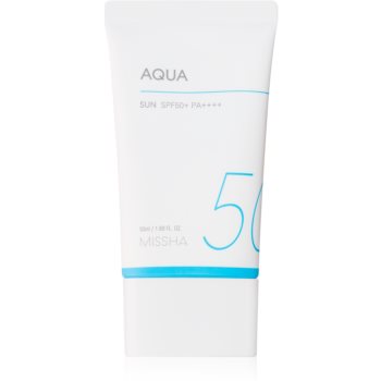 Missha All Around Safe Block Aqua Sun gel-cremă protecție solară SPF 50+
