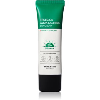 Some By Mi Truecica Aqua Calming emulsie protectoare calmantă SPF 50+