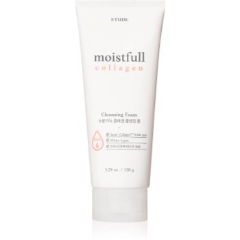 ETUDE Moistfull Collagen demachiant spumant delicat cu efect de hidratare