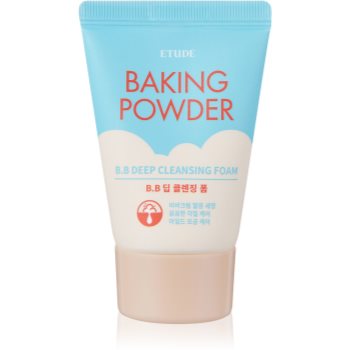 ETUDE Baking Powder spuma cremoasa pentru o curatare profunda cu efect exfoliant
