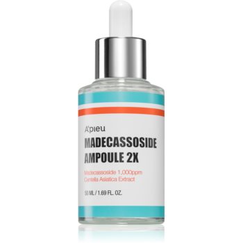 A’pieu Madecassoside Ampoule 2x ser calmant cu efect de hidratare