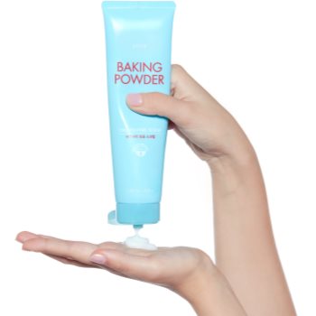 ETUDE Baking Powder demachiant cu efect de peenling cu efect racoritor