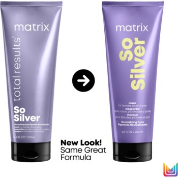 Matrix So Silver masca neutralizeaza tonurile de galben