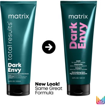 Matrix Dark Envy masca neutralizarea subtonurilor de alamă