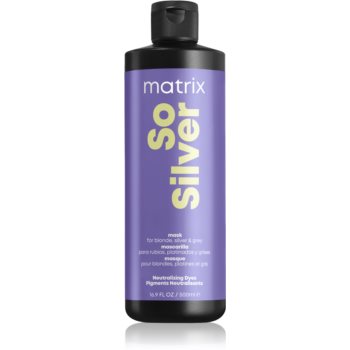 Matrix So Silver masca neutralizeaza tonurile de galben