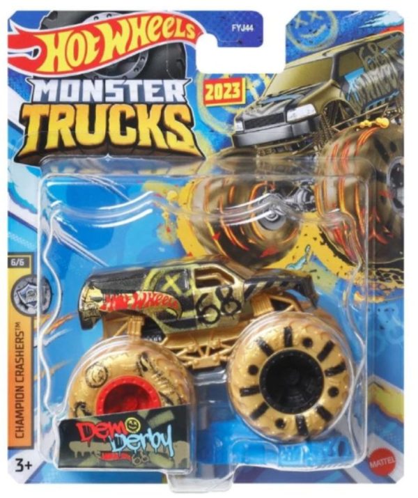 Masinuta Hot Wheels Monster Truck, Demo Derby, HLR96