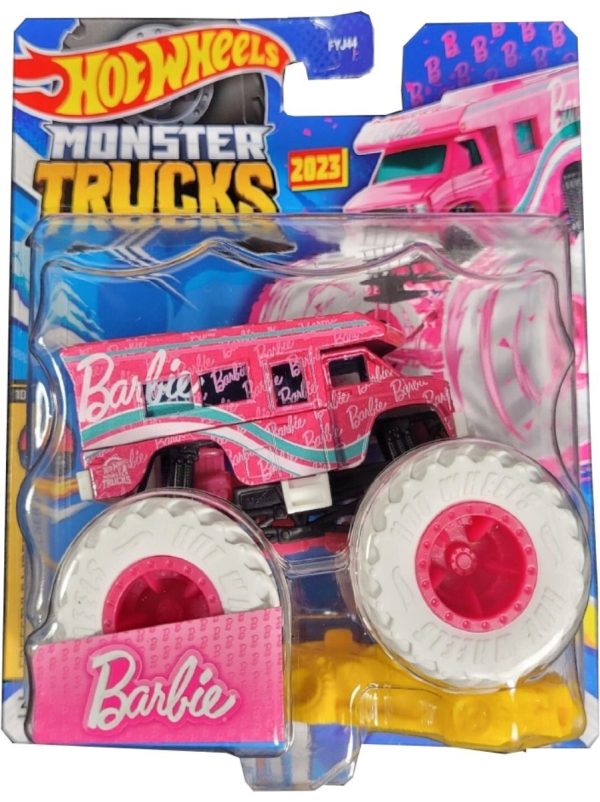Masinuta Hot Wheels Monster Truck, Barbie, HNW11