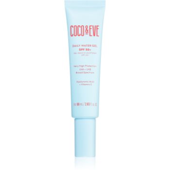 Coco & Eve SPF 50+ Daily Water Gel fluid protecție faciale