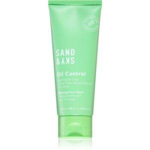 Sand & Sky Oil Control Clearing Face Mask Mască de normalizare și curățare profundă pentru ten gras si problematic