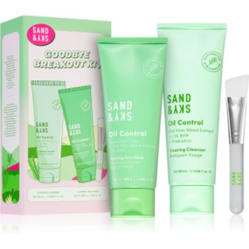 Sand & Sky Goodbye Breakout Kit set cadou (pentru pielea problematică și grasă)
