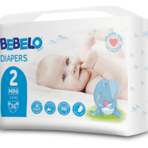 Bebelo Scutece Mini Numarul 2, 36 bucati