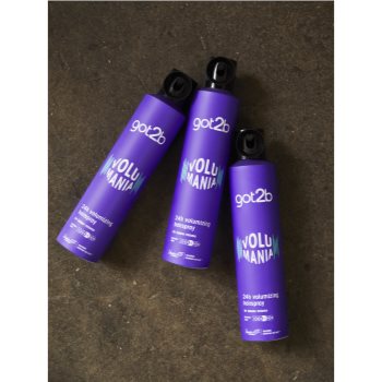 got2b Volumania fixativ cu fixare puternică pentru volum de lunga durata