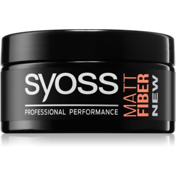 Syoss Matt Fiber pasta pentru styling mata pentru fixare și formă