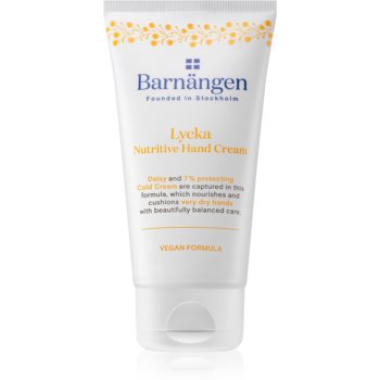 Barnängen Lycka cremă hrănitoare pentru mâini contine emulsie Cold cream