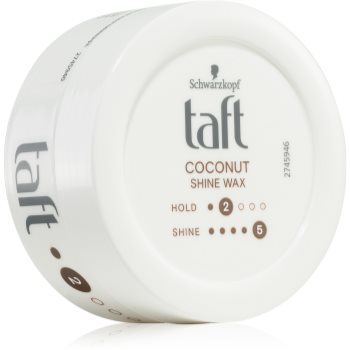 Schwarzkopf Taft Coconut Shine ceara de par ofera hidratare si stralucire