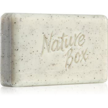 Nature Box Coconut săpun solid pentru curățare cu efect exfoliant