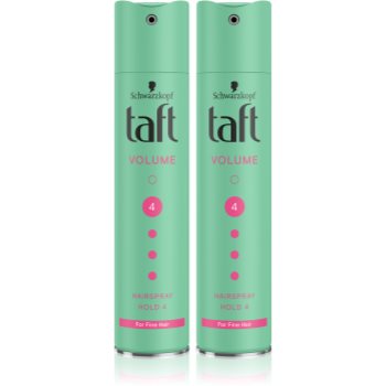 Schwarzkopf Taft Volume fixativ cu fixare puternică Duo