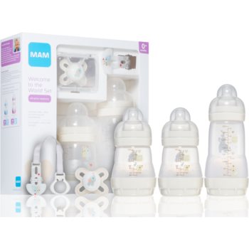 MAM Welcome to the World Beige set cadou Beige (pentru bebeluși)
