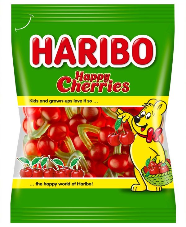 Jeleuri Haribo, Happy Cherries, 100 g