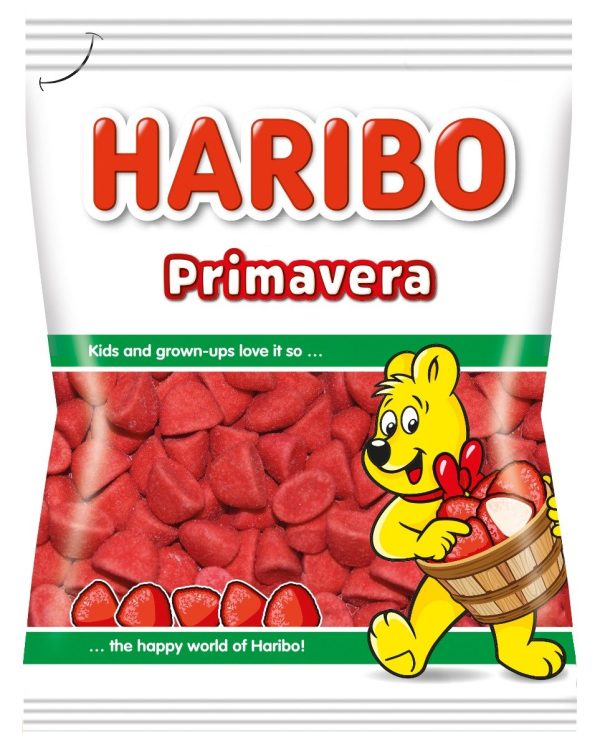 Jeleuri Haribo, Primavera Erdbeeren (capsune), 100 g