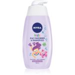 Nivea Kids Girl 2 in 1 gel de dus si sampon pentru copii