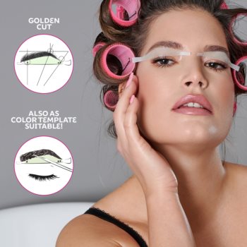 andmetics Wax Strips Brow benzi depilatoare cu ceara rece pentru sprâncene