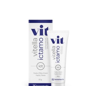 Crema antiinflamatoare dermatita Vitella Ictamo, 30g, Benemedo