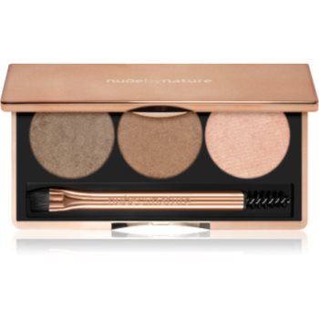Nude by Nature Natural Definition set pentru sprancene perfecte