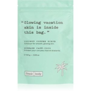 Frank Body Coconut Coffee exfoliant de corp, cu cafea cu ulei de cocos