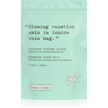 Frank Body Coconut Coffee exfoliant de corp, cu cafea cu ulei de cocos