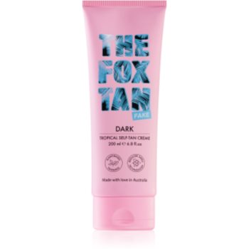 The Fox Tan Dark Tropical loțiune autobronzantă hidratantă