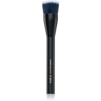 INIKA Organic Flat Top Kabuki Brush perie kabuki pentru machiaj