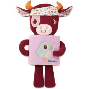 Lilliputiens Cuddle Book Rosalie carte educativă contrastantă